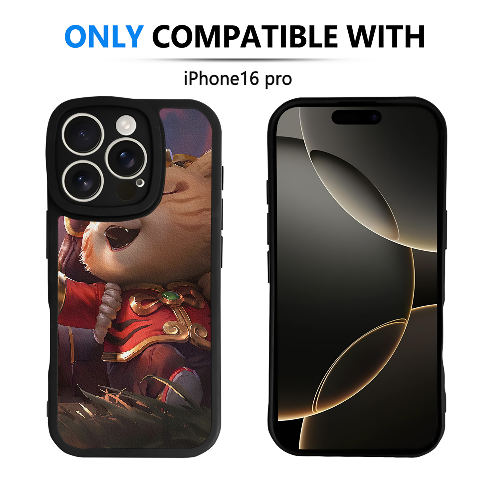 リーグ・オブ・レジェンド League of Legends LOL 【iPhone 16シリーズ対応】シリコンスマホケース（レザー調） 材質：シリコン